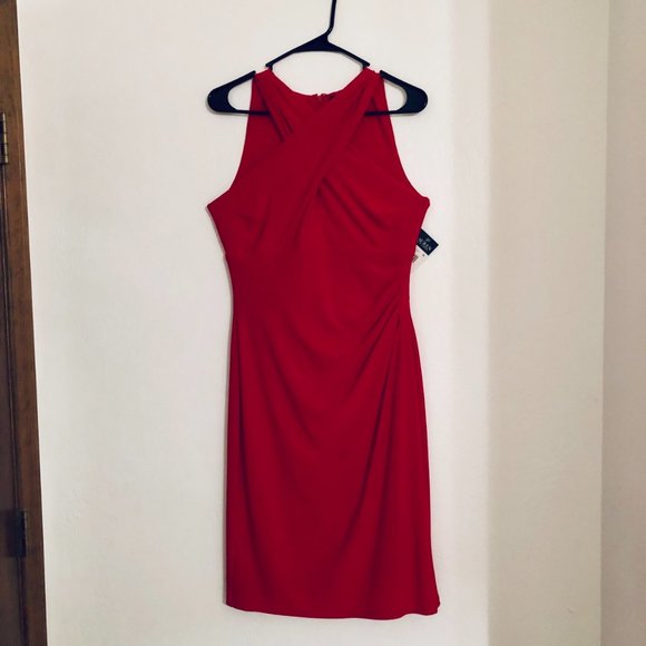 Ralph Lauren halter top dress, read. Size 8 - Picture 2 of 5